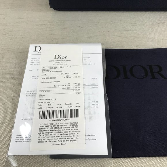 Dior B22 Luxury shoes - Picture 10 of 11